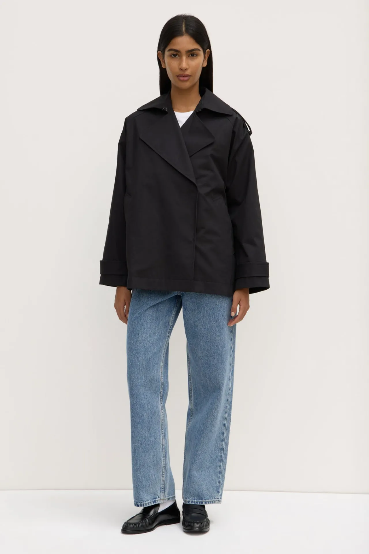 Arden Short Mac Jacket^Assembly Label New