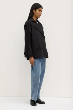 Arden Short Mac Jacket^Assembly Label New