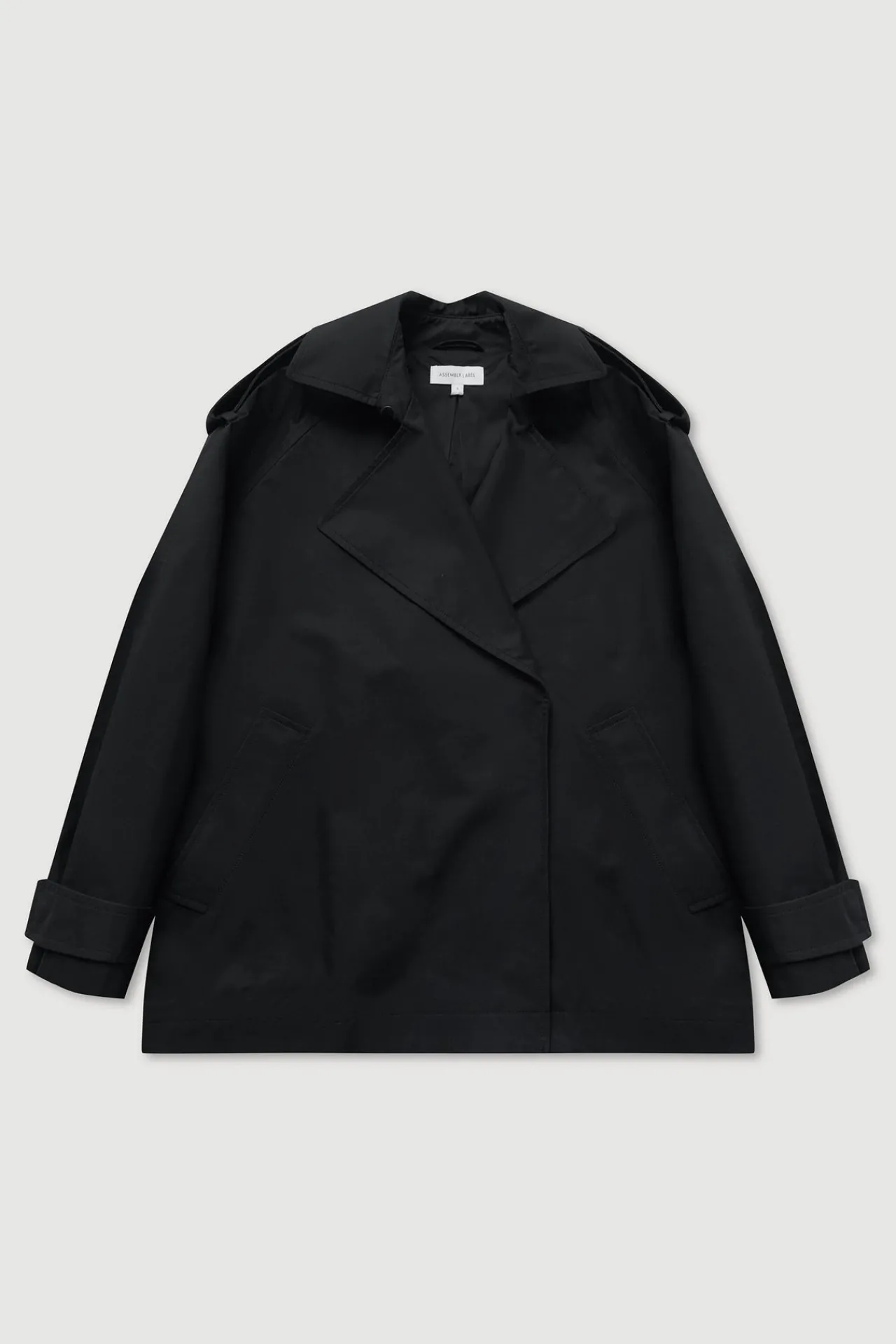 Arden Short Mac Jacket^Assembly Label New