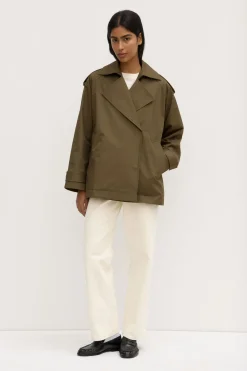 Arden Short Mac Jacket^Assembly Label Hot