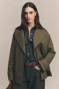 Arden Short Mac Jacket^Assembly Label Hot