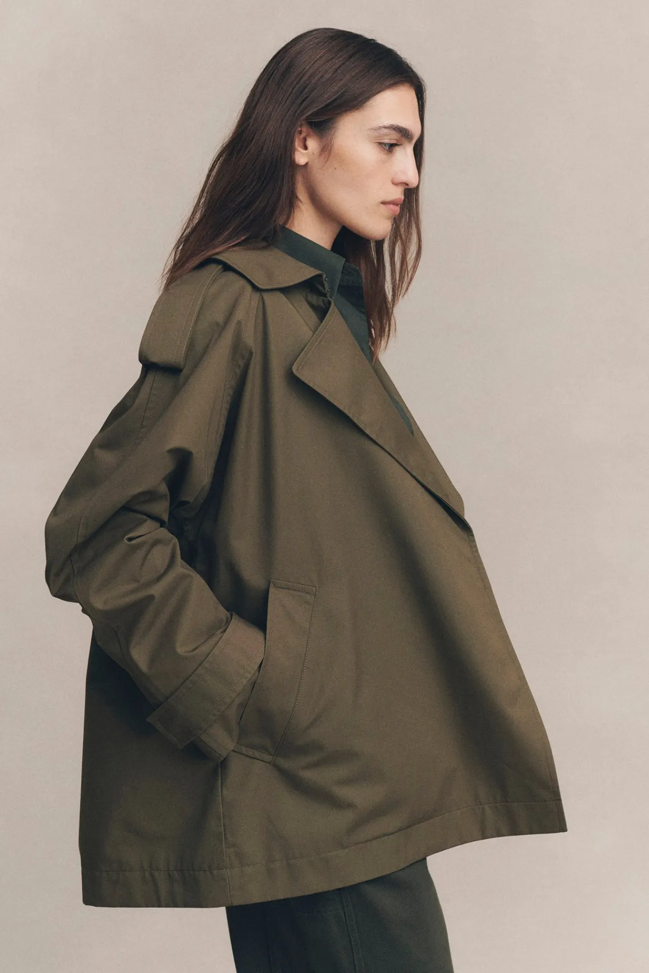 Arden Short Mac Jacket^Assembly Label Hot