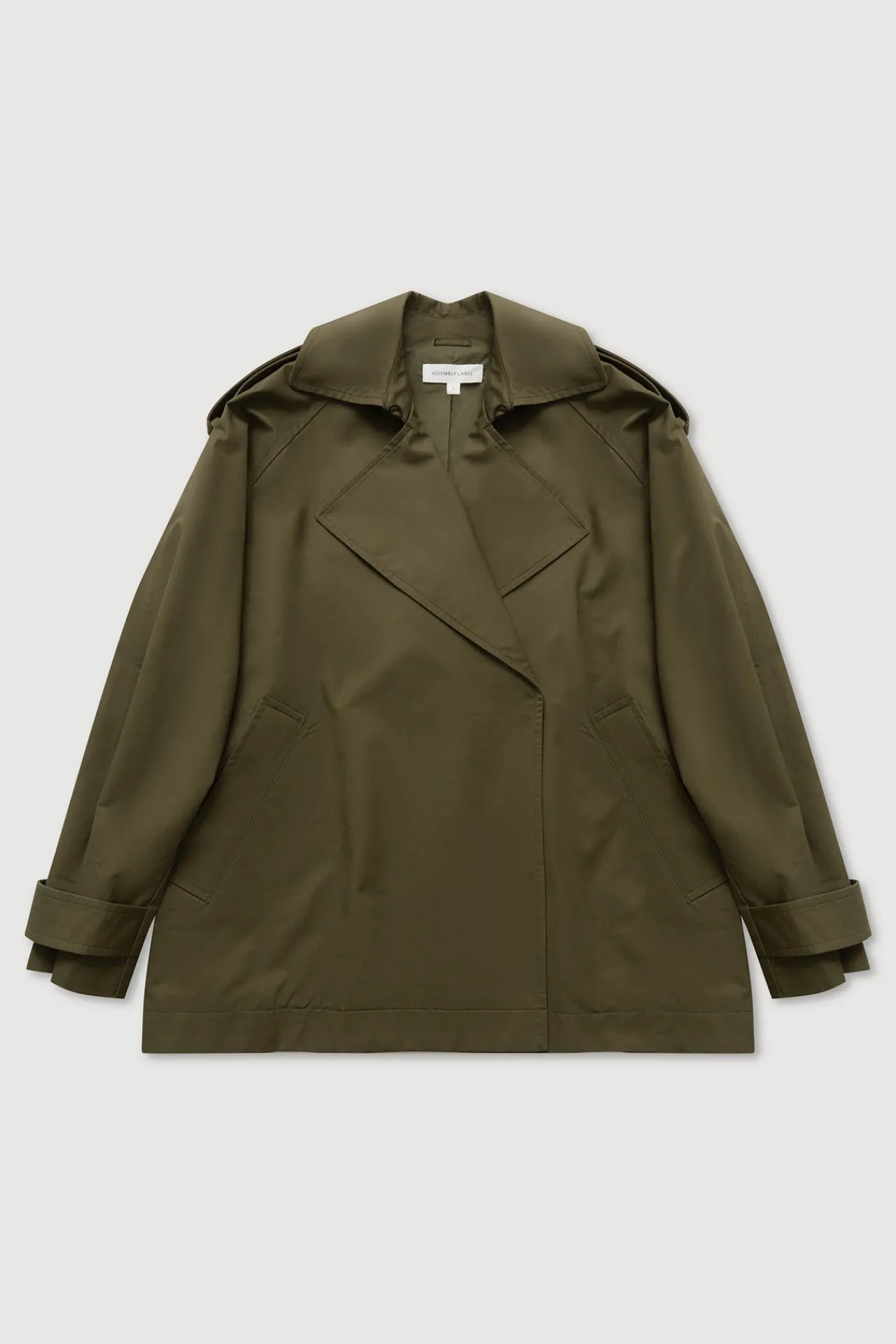 Arden Short Mac Jacket^Assembly Label Hot