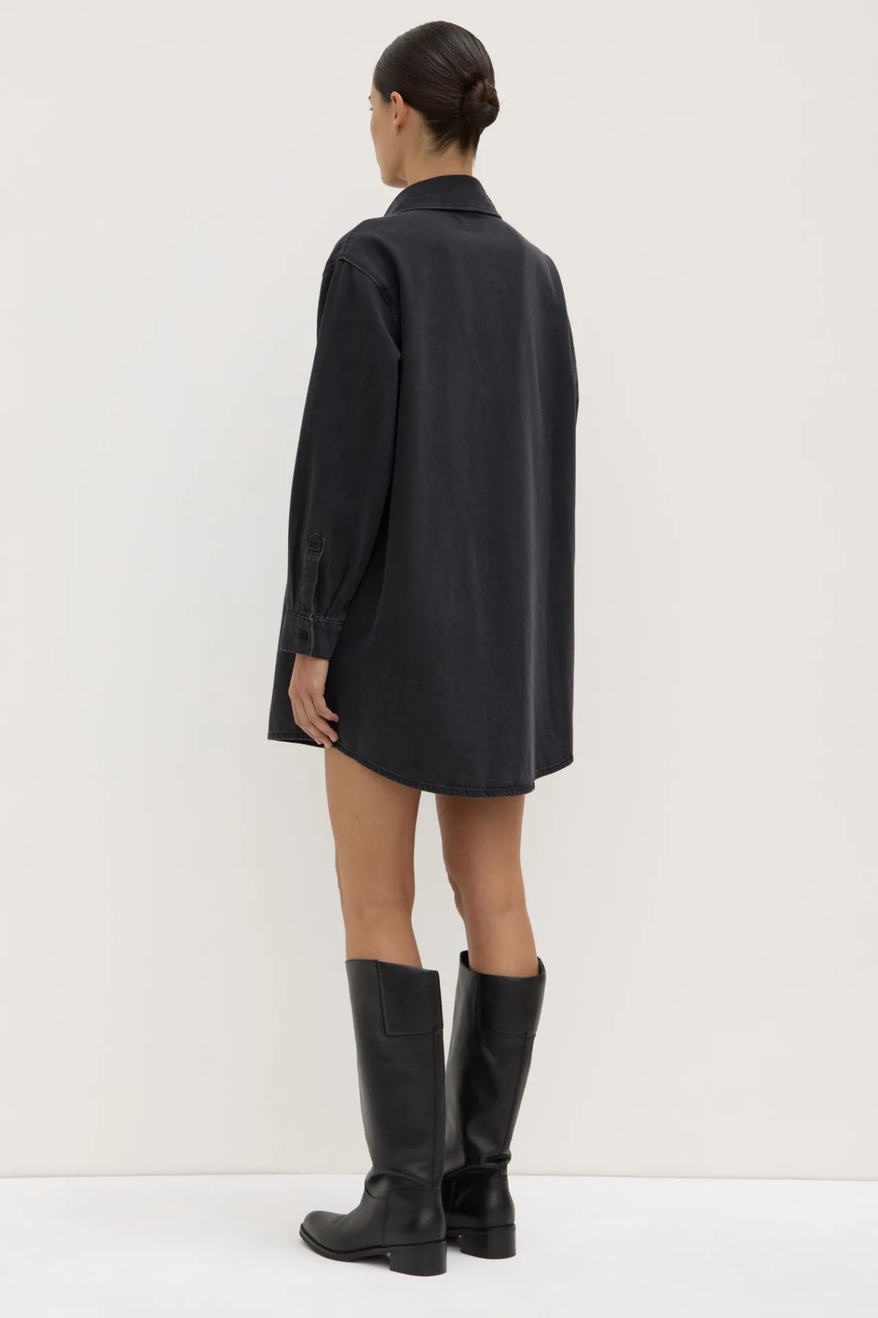 Athena Denim Shirt Dress^Assembly Label Discount