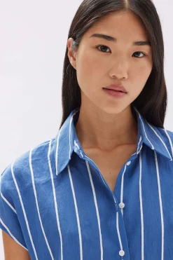 Ayla Stripe Shirt Dress^Assembly Label Online