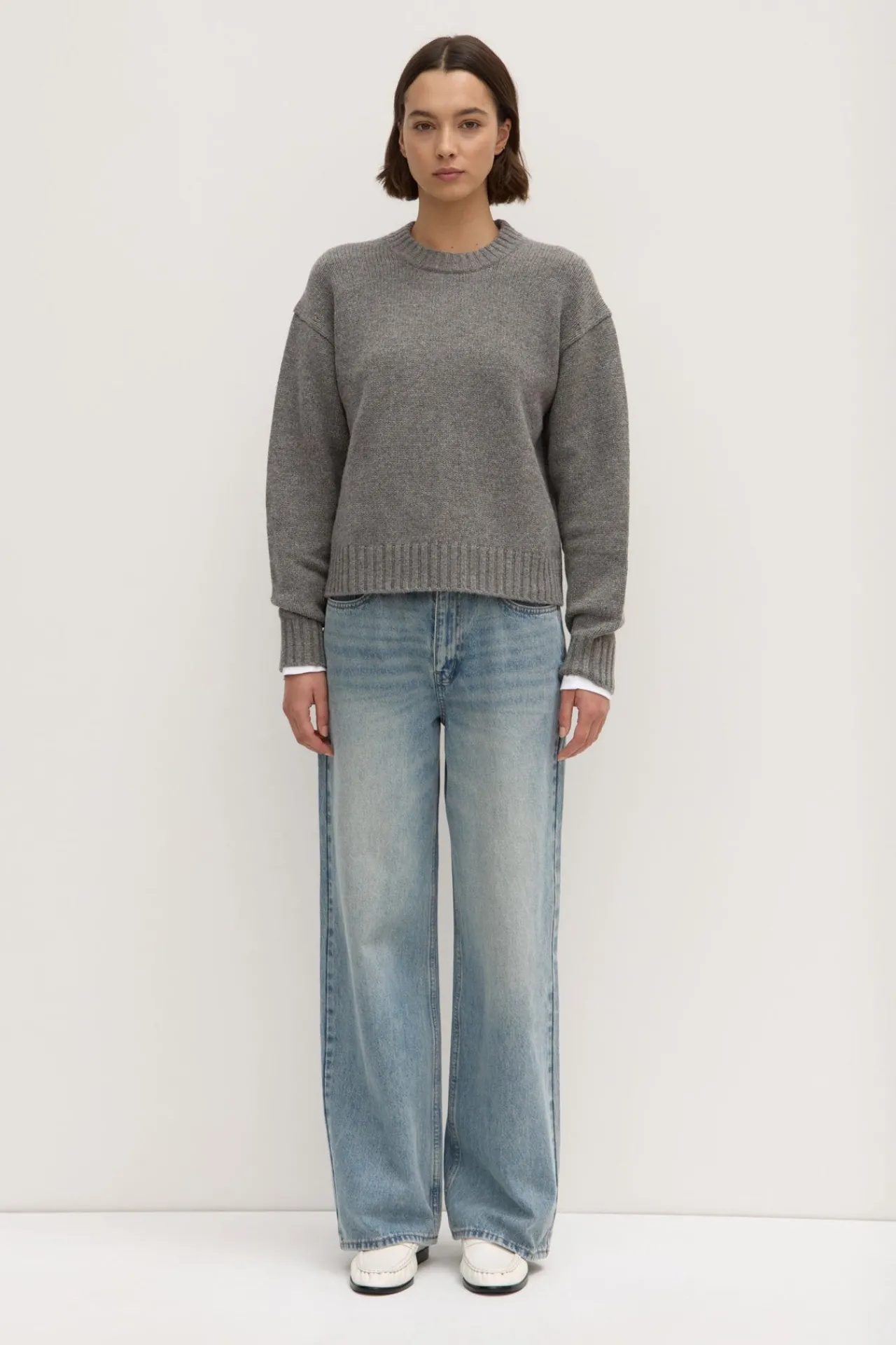 Beau Merino Wool Knit^Assembly Label Sale