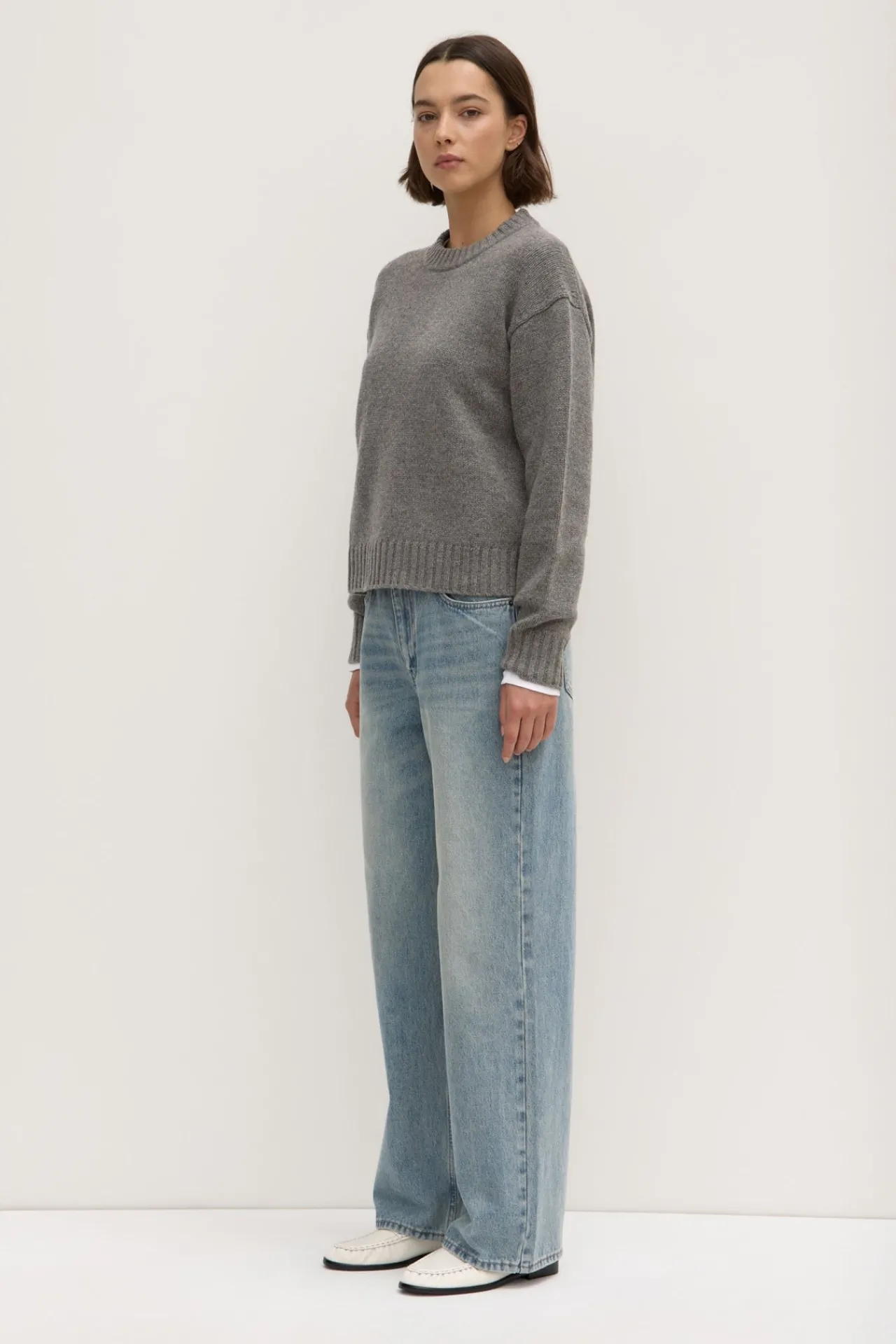 Beau Merino Wool Knit^Assembly Label Sale