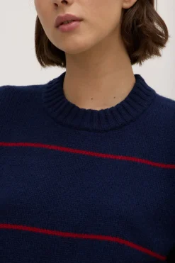 Beau Stripe Merino Wool Knit^Assembly Label Clearance