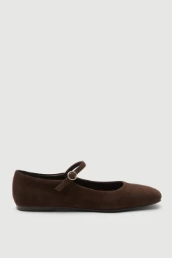 Beth Suede Ballet Flat^Assembly Label Clearance