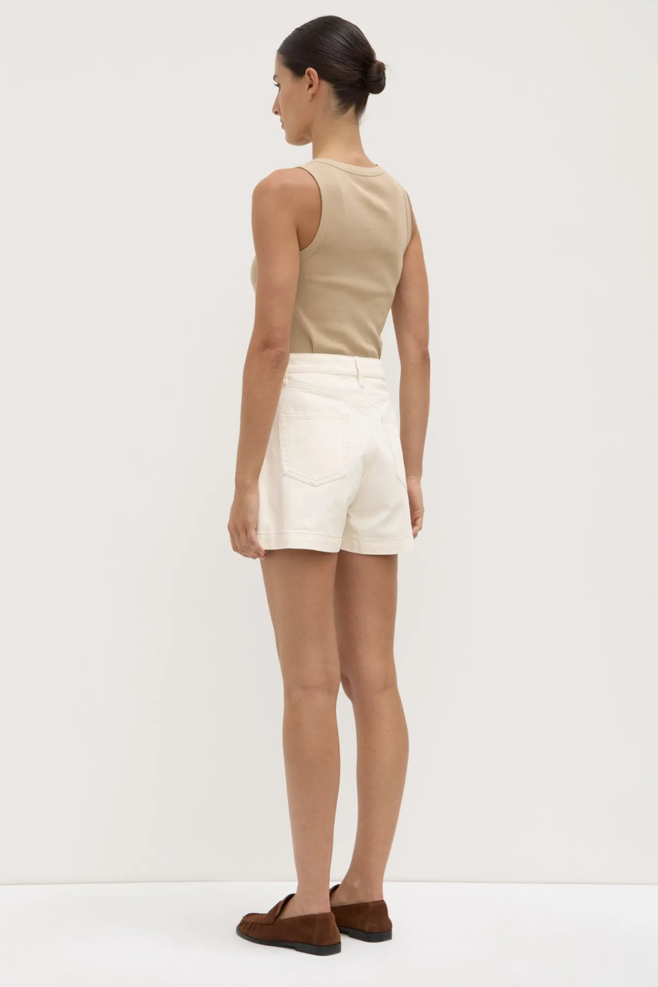 Boxy Denim Short^Assembly Label Clearance