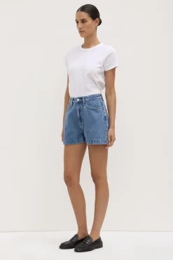 Boxy Denim Short^Assembly Label Clearance
