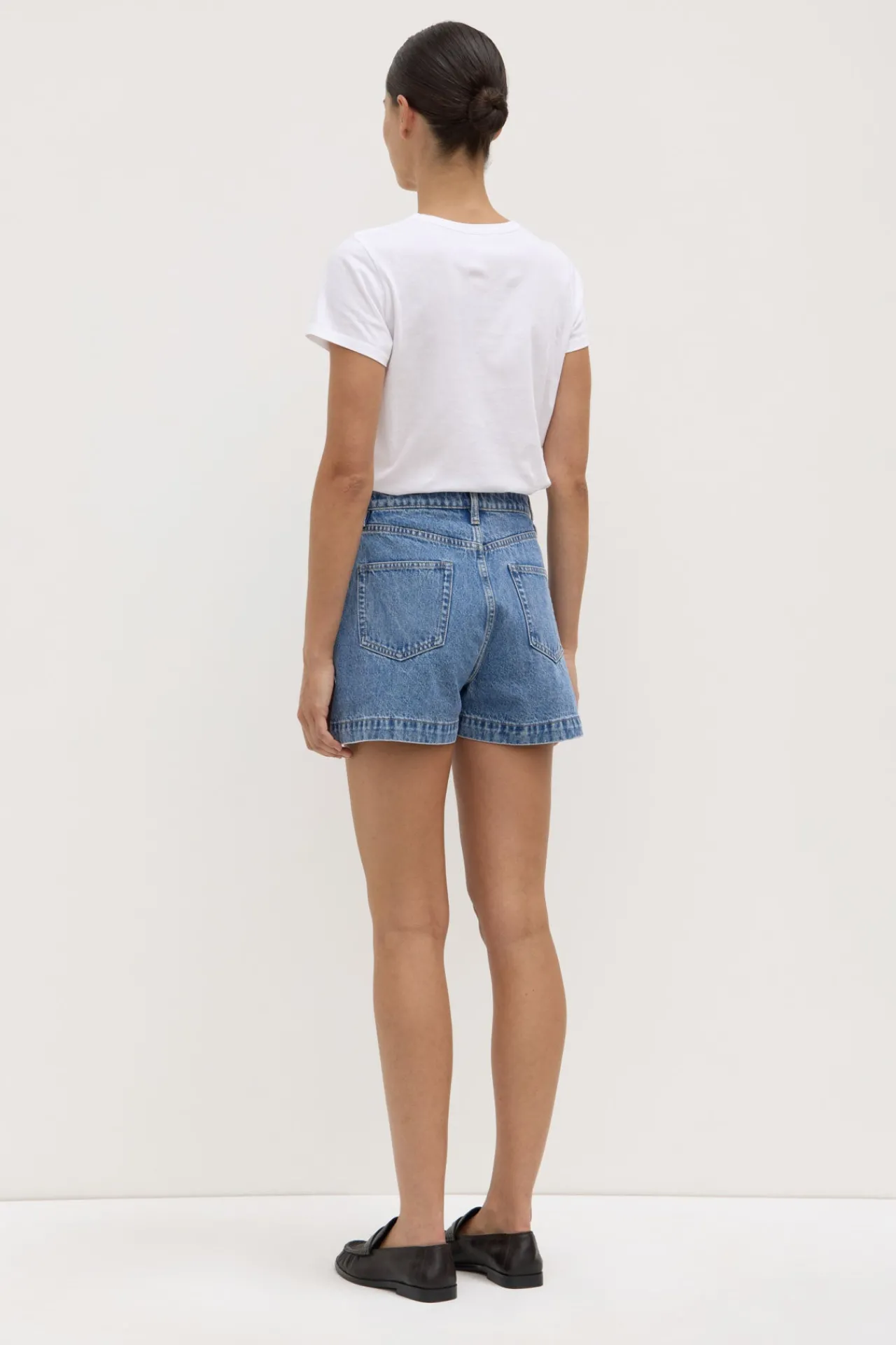 Boxy Denim Short^Assembly Label Clearance