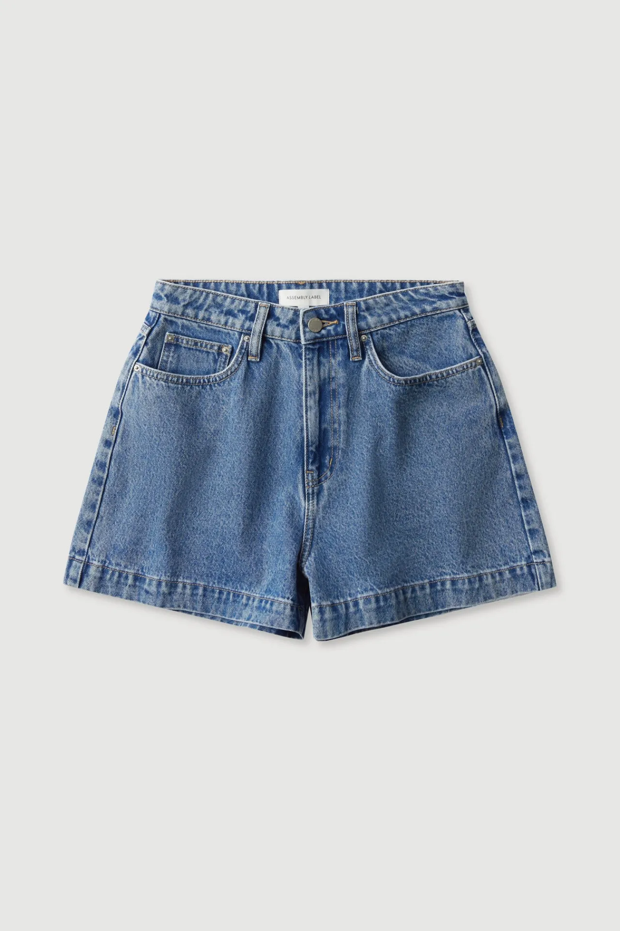 Boxy Denim Short^Assembly Label Clearance