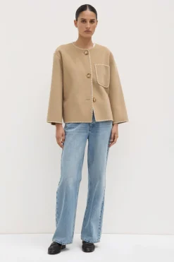 Camille Wool Cashmere Jacket^Assembly Label New