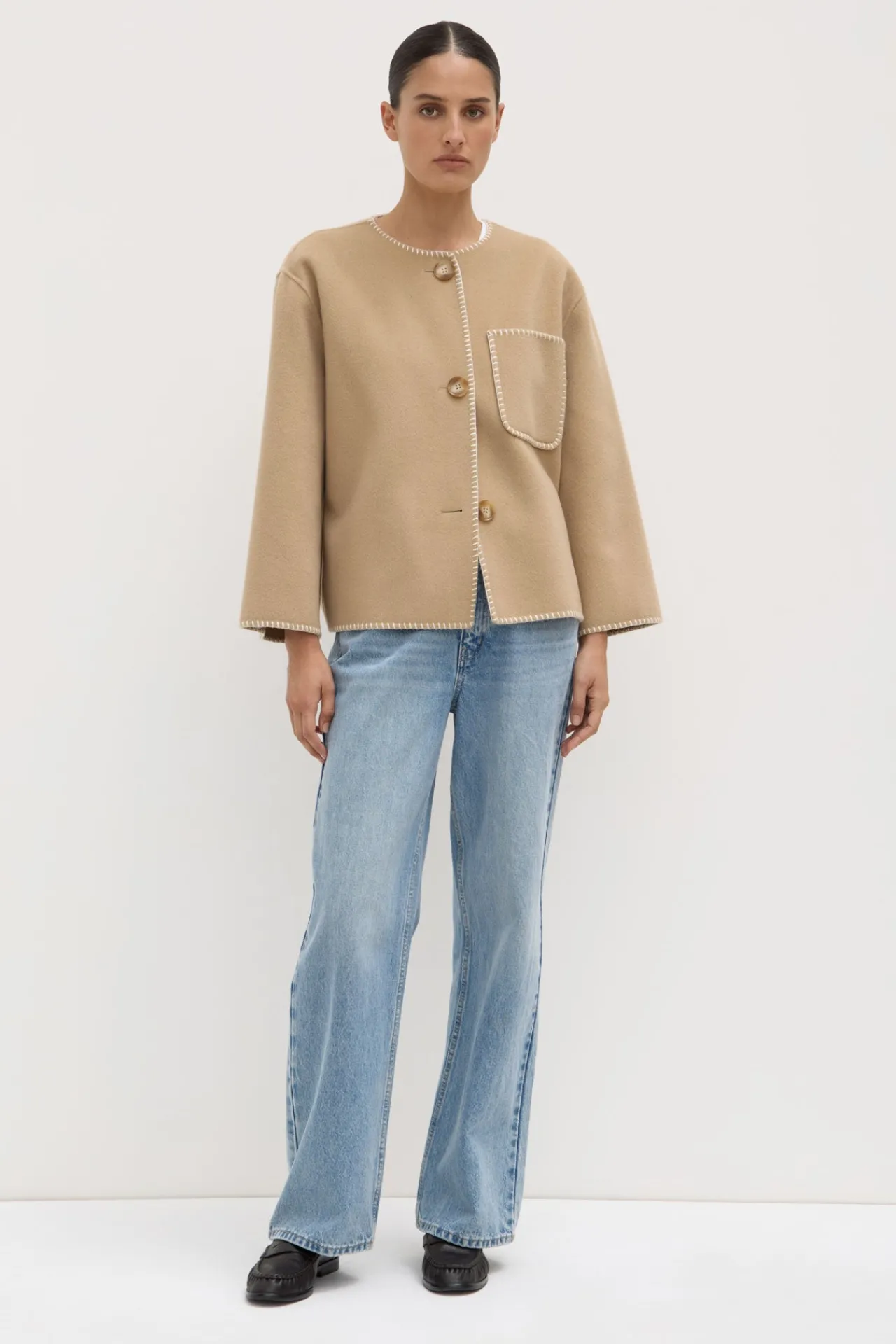 Camille Wool Cashmere Jacket^Assembly Label New