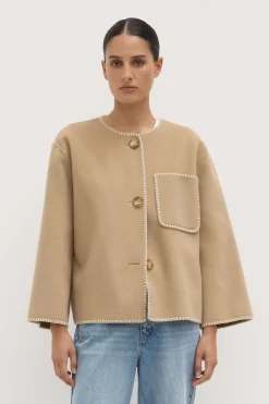 Camille Wool Cashmere Jacket^Assembly Label New