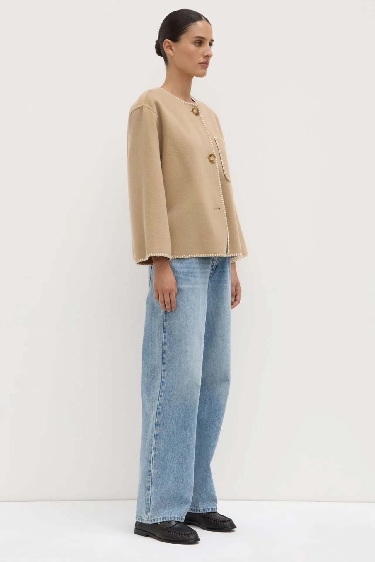 Camille Wool Cashmere Jacket^Assembly Label New