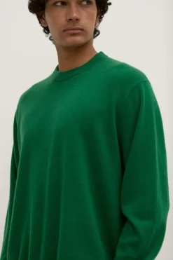 Cashmere Crew Neck Knit^Assembly Label Hot