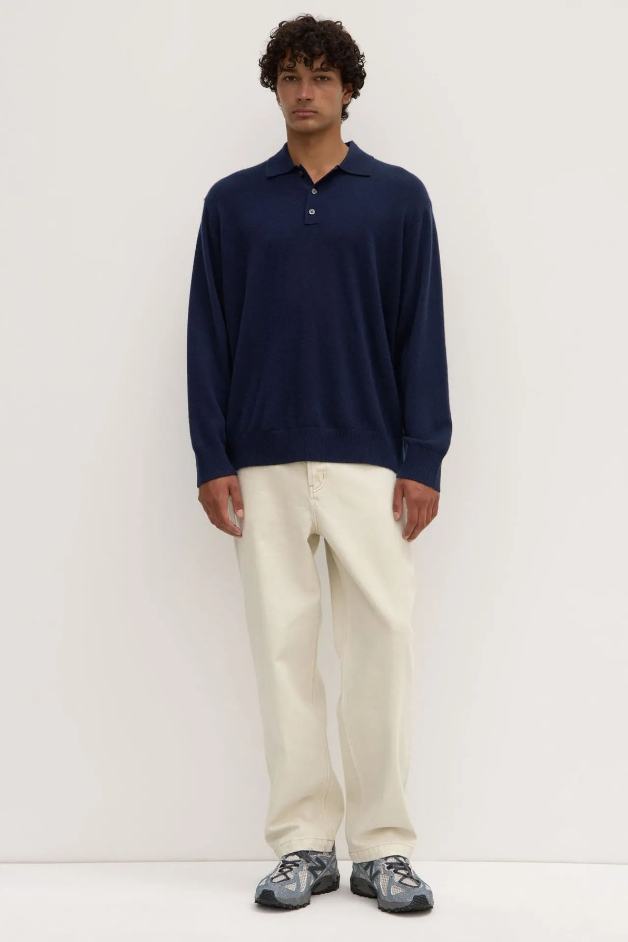 Cashmere Polo^Assembly Label Clearance