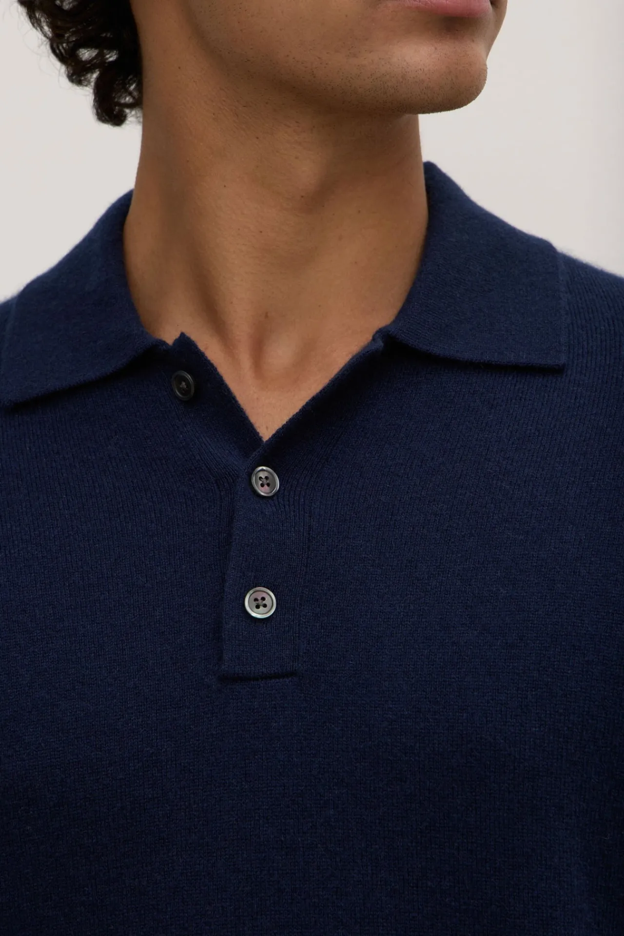 Cashmere Polo^Assembly Label Clearance