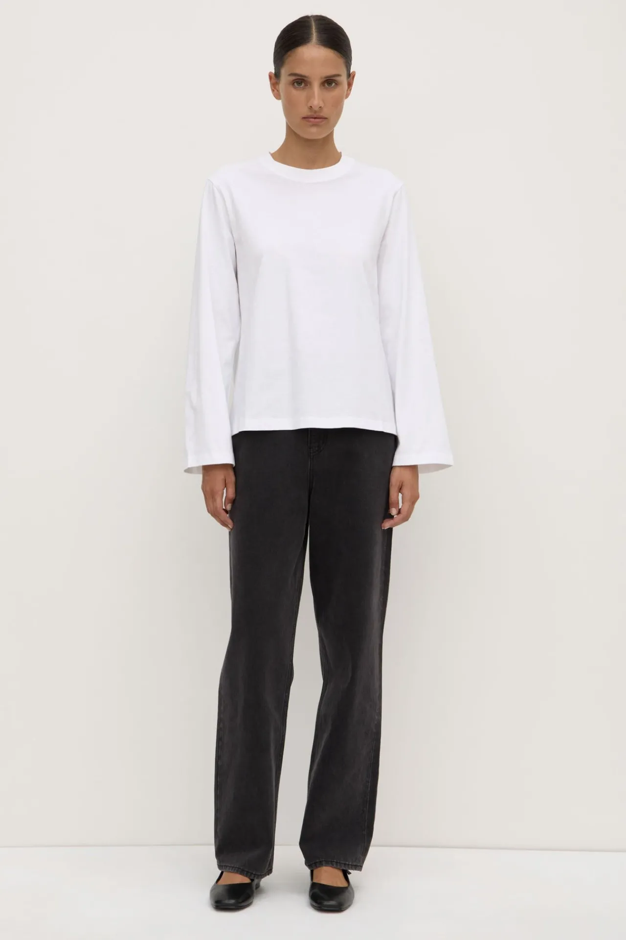 Dana Relaxed Long Sleeve Tee^Assembly Label New