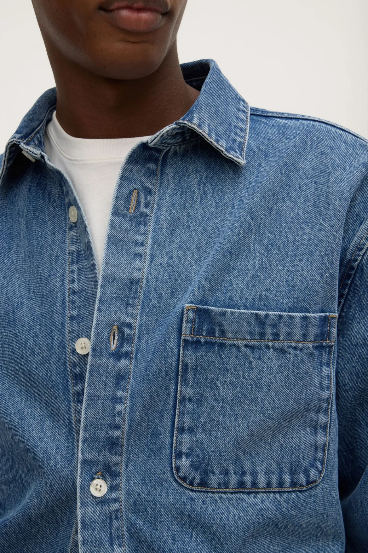 Denim Overshirt^Assembly Label Online