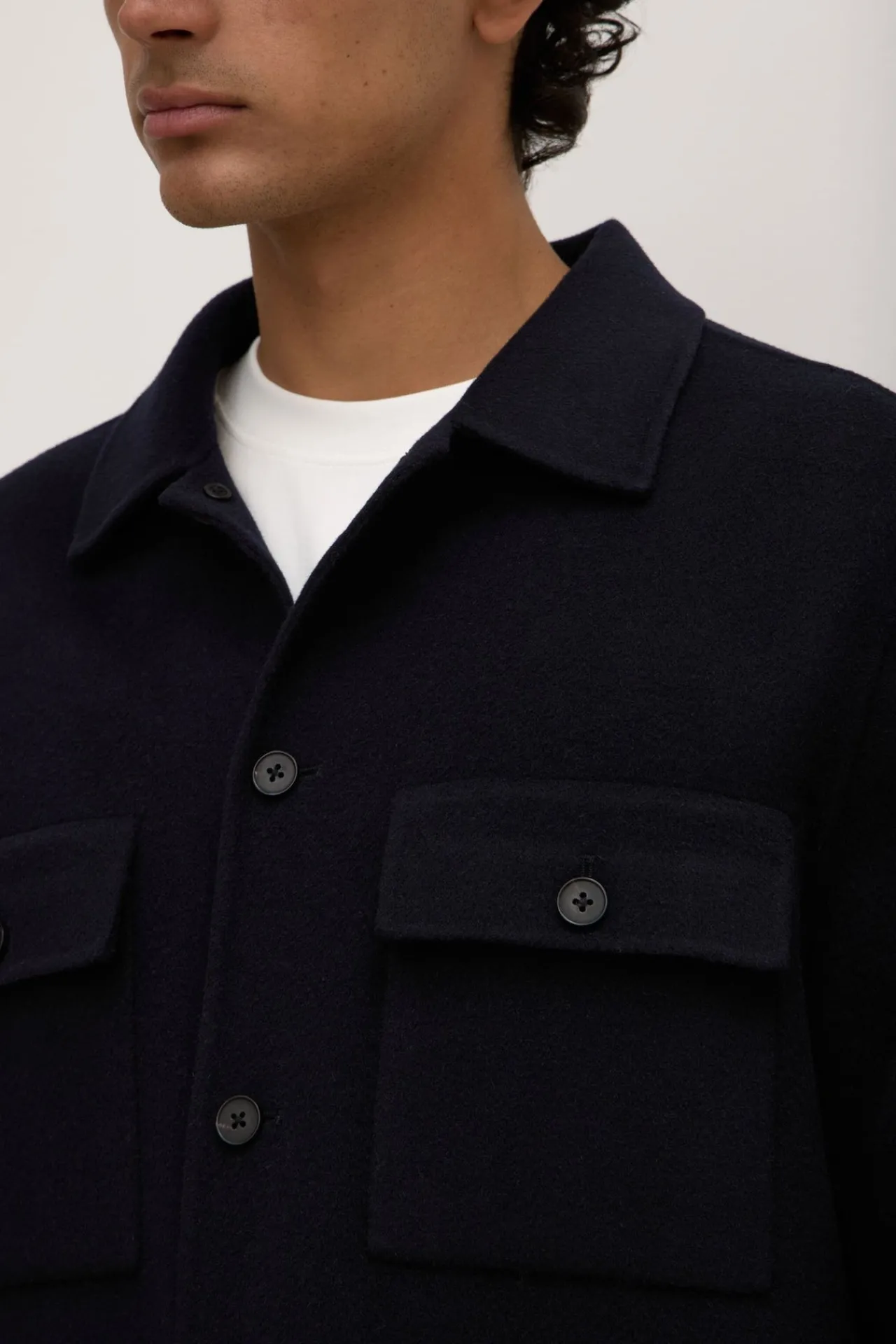 Driver Wool Blend Jacket^Assembly Label Outlet