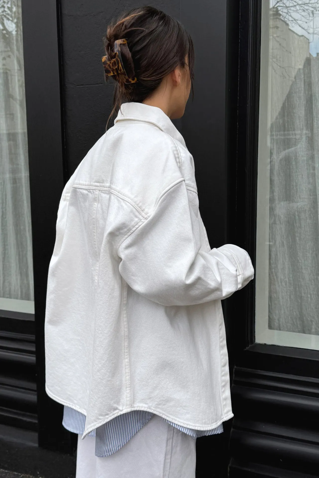 Emilia Denim Overshirt^Assembly Label Clearance