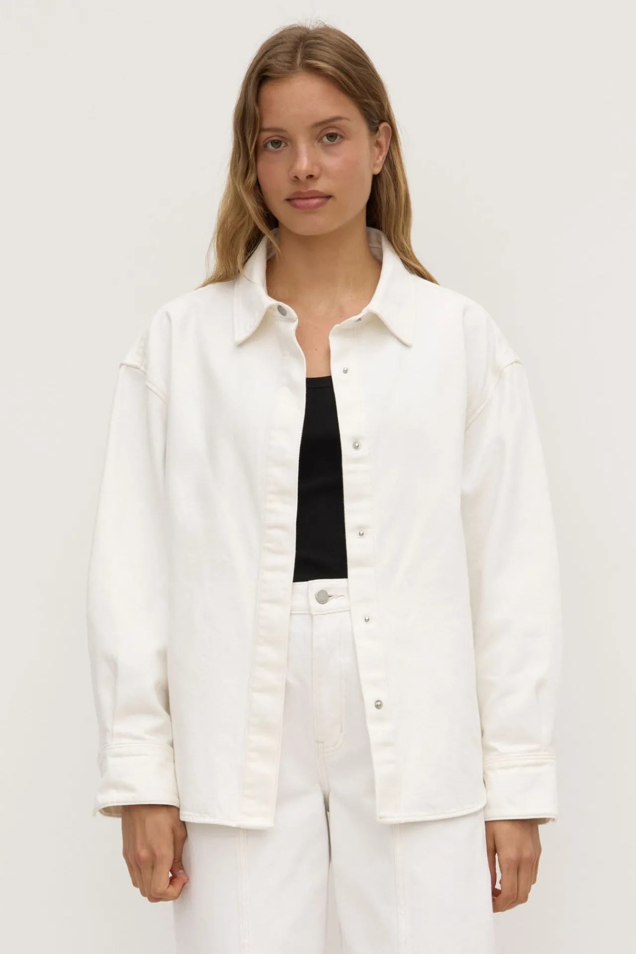 Emilia Denim Overshirt^Assembly Label Clearance