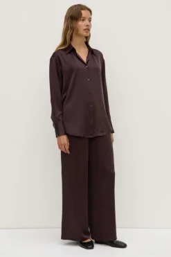 Ena Silk Shirt^Assembly Label Fashion