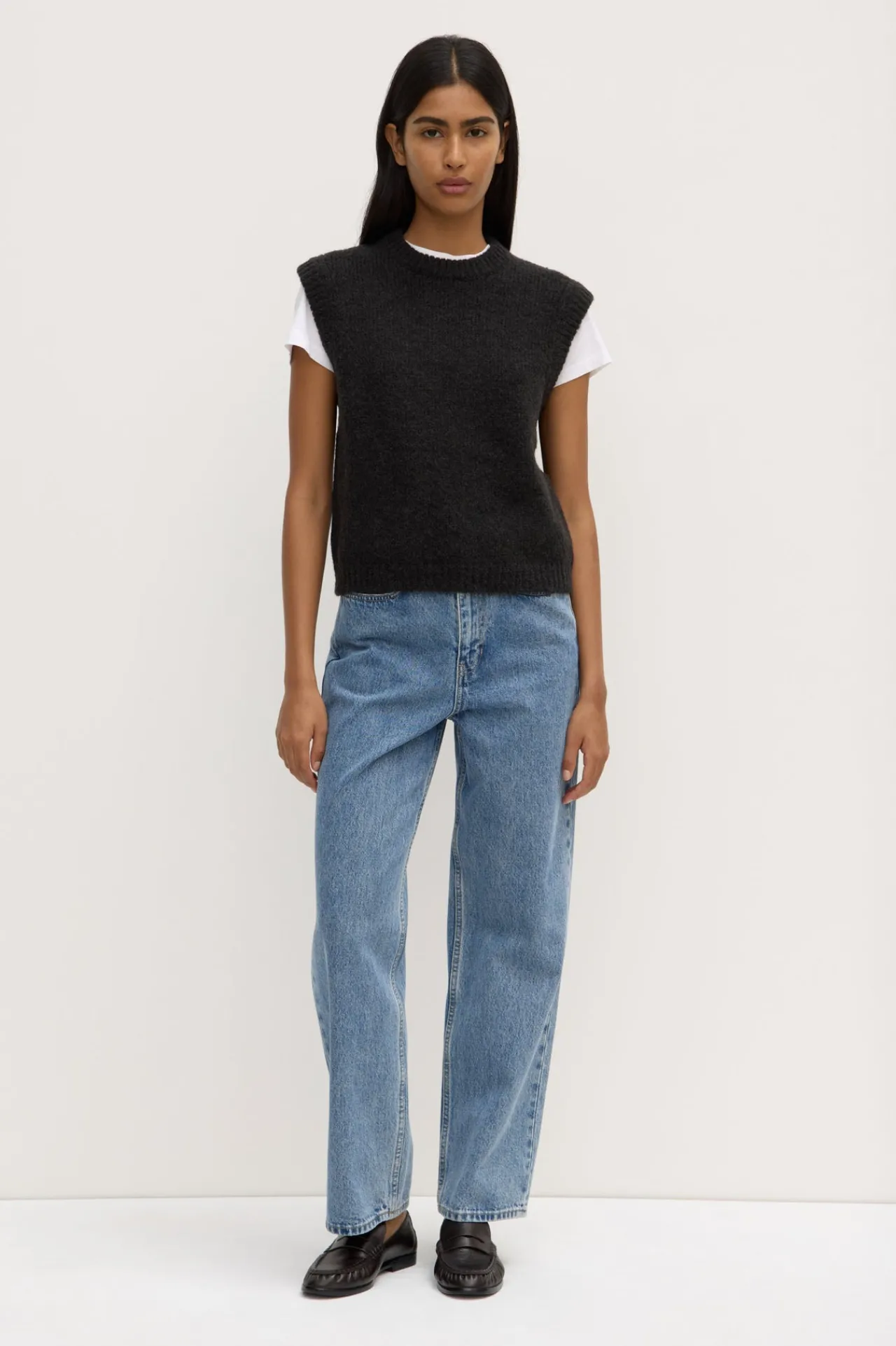 Everly Knit Vest^Assembly Label Clearance