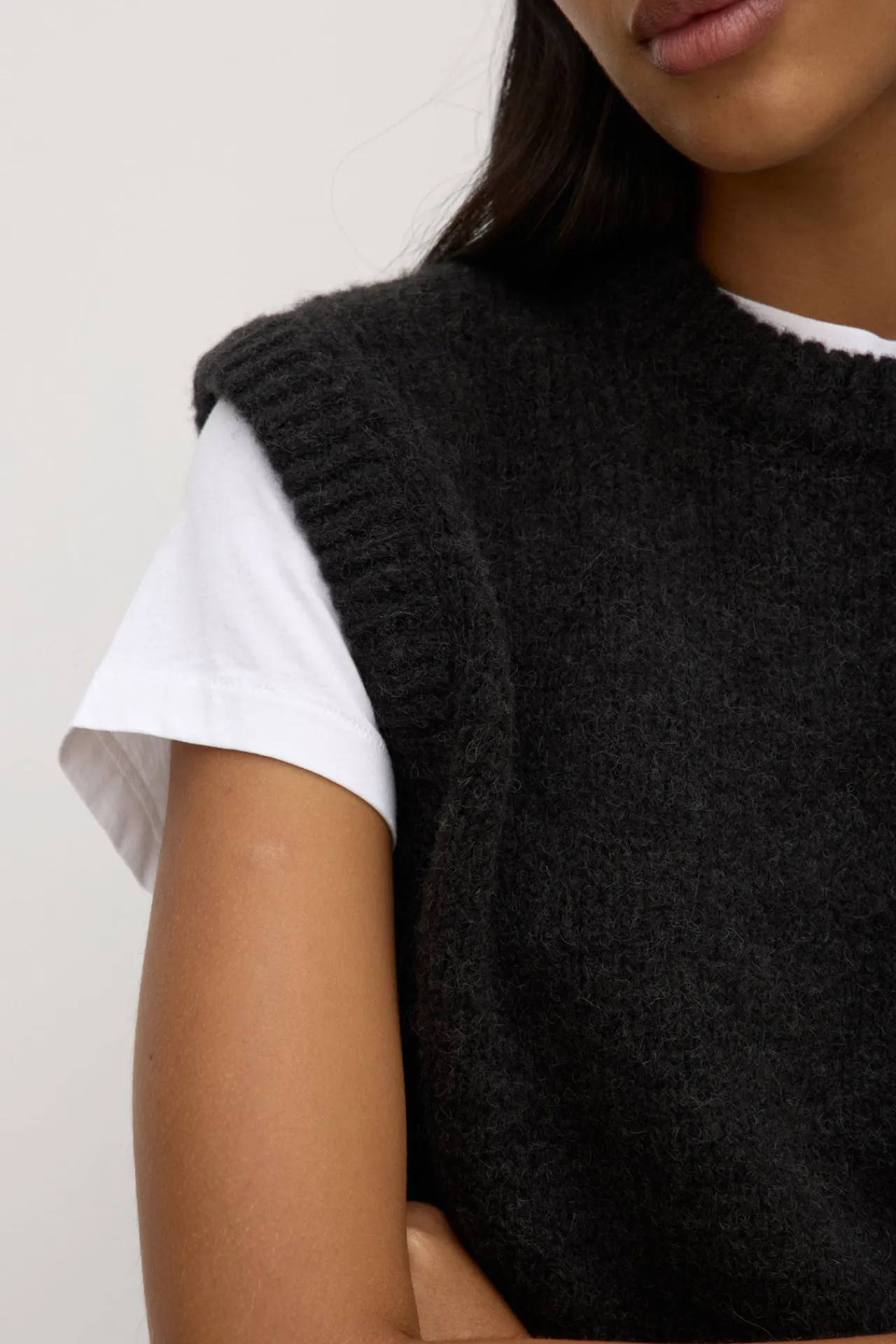 Everly Knit Vest^Assembly Label Clearance
