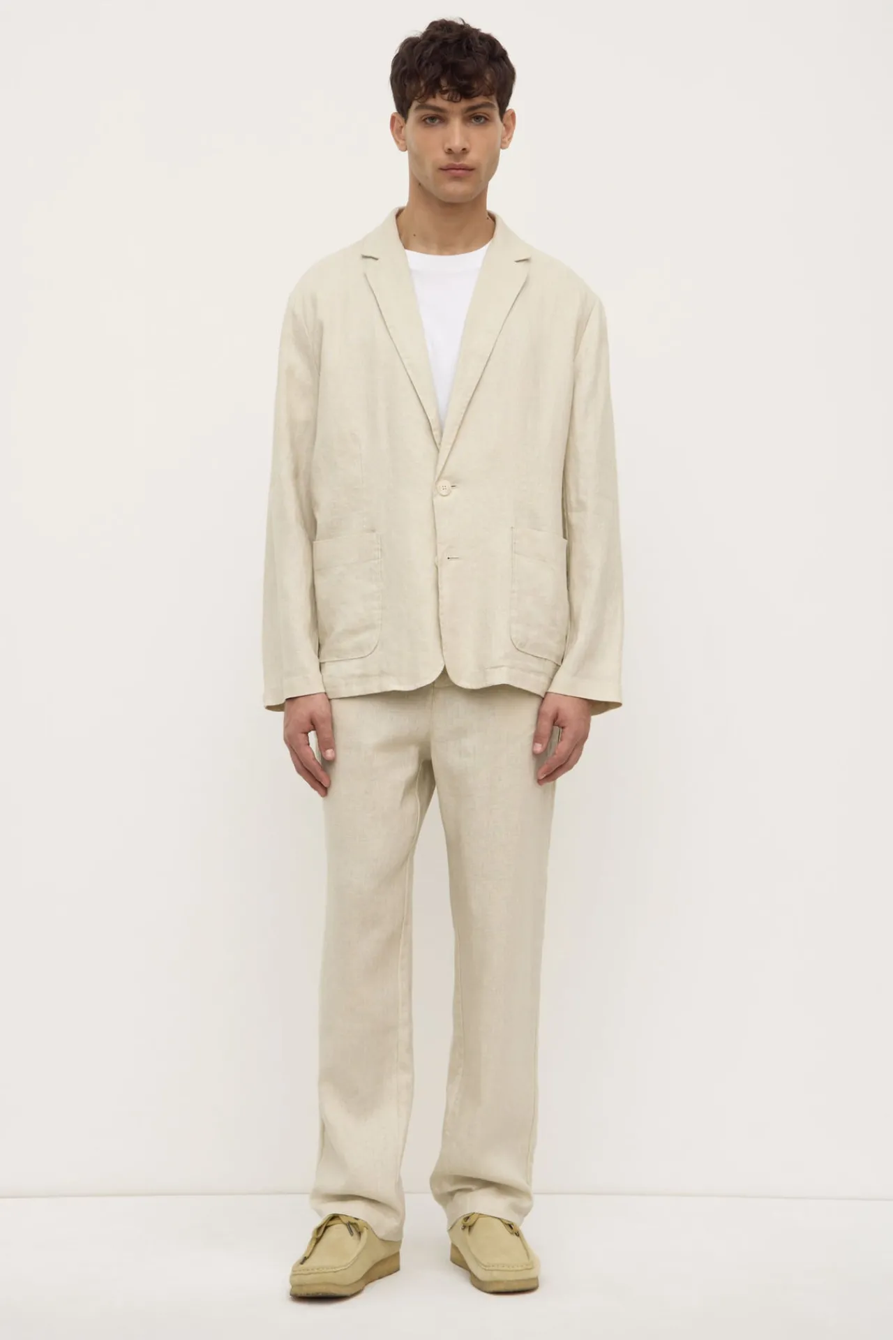 Fraser Linen Jacket^Assembly Label Outlet