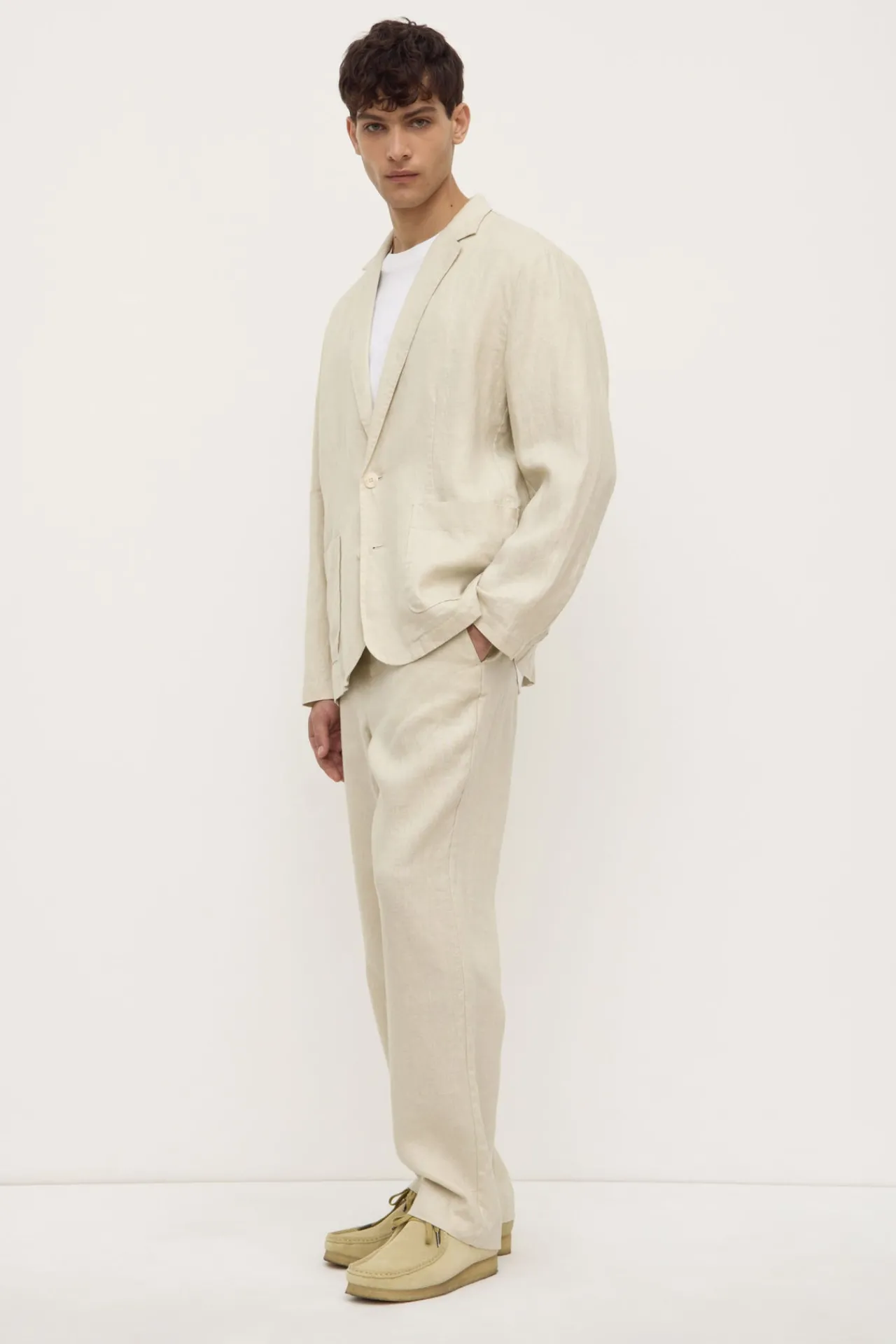Fraser Linen Jacket^Assembly Label Outlet