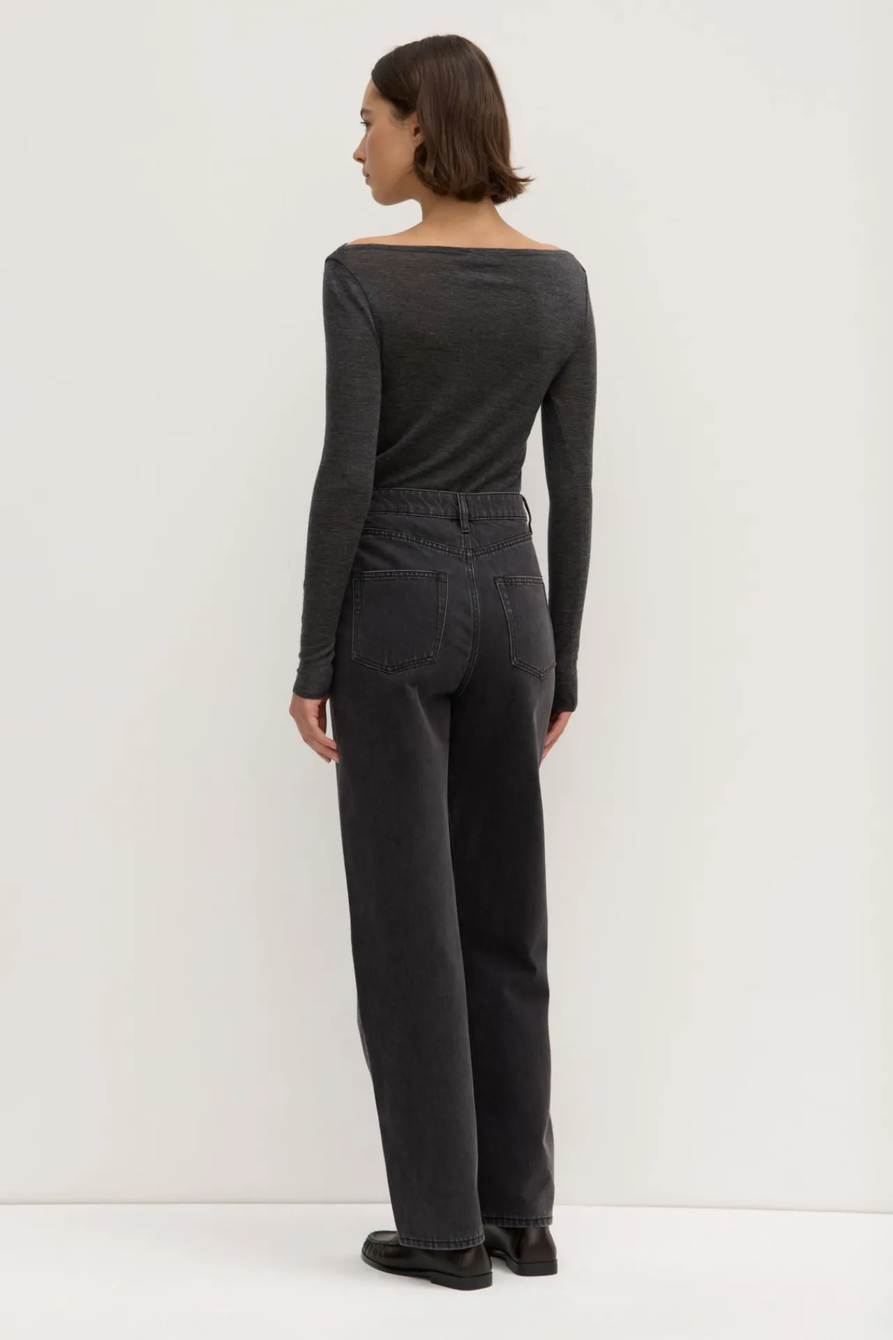 High Waist Straight Jean^Assembly Label Best