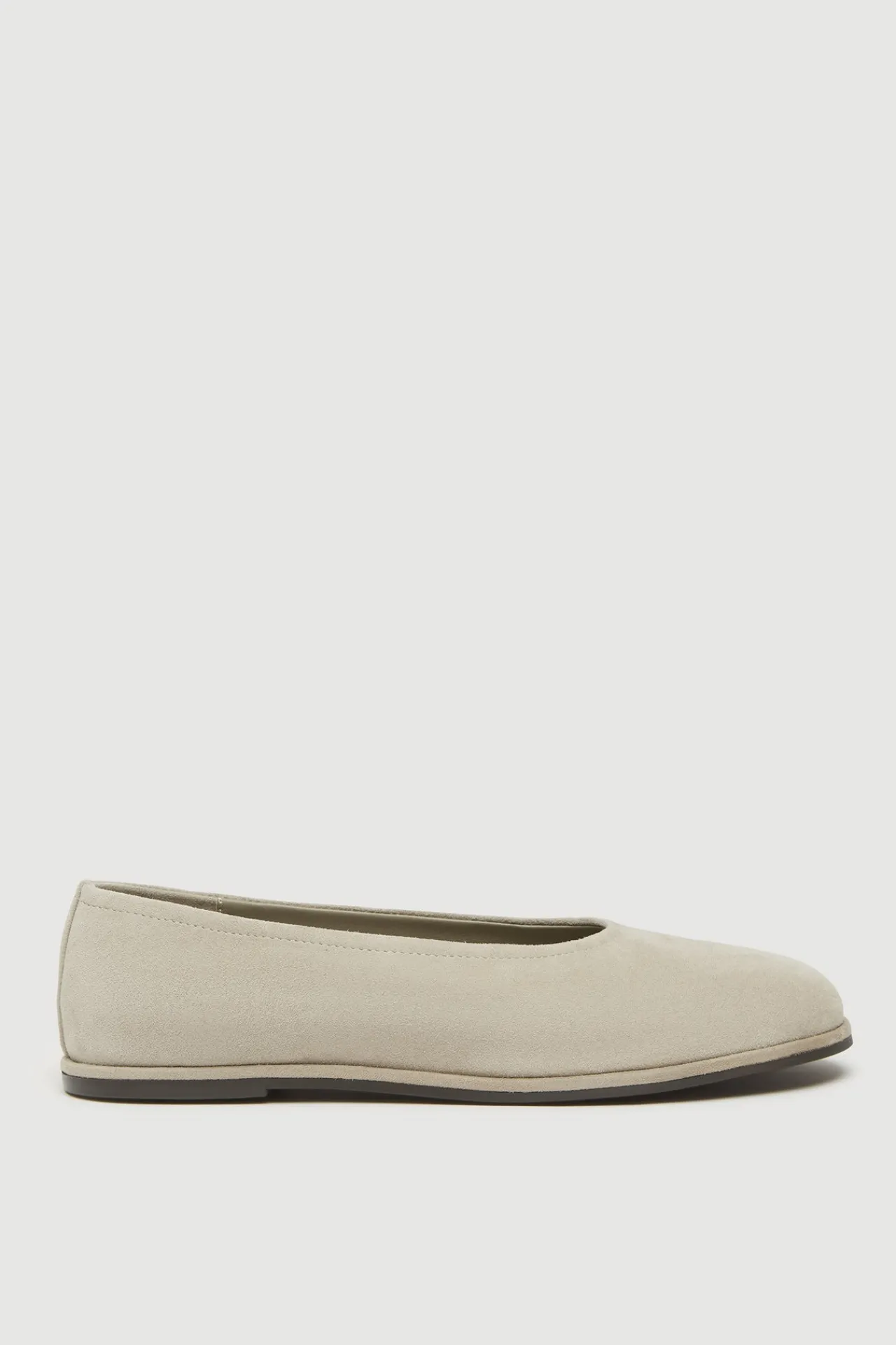 Kate Suede Flat^Assembly Label New