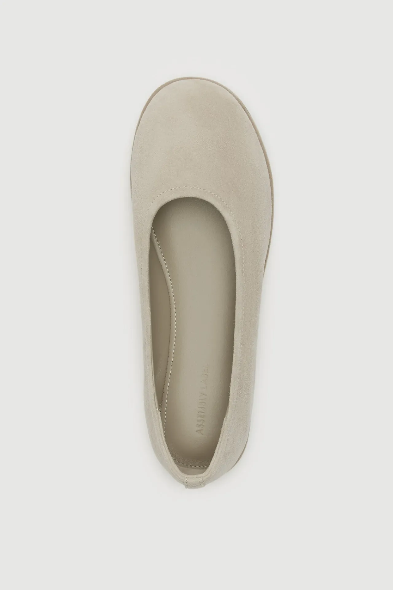 Kate Suede Flat^Assembly Label New