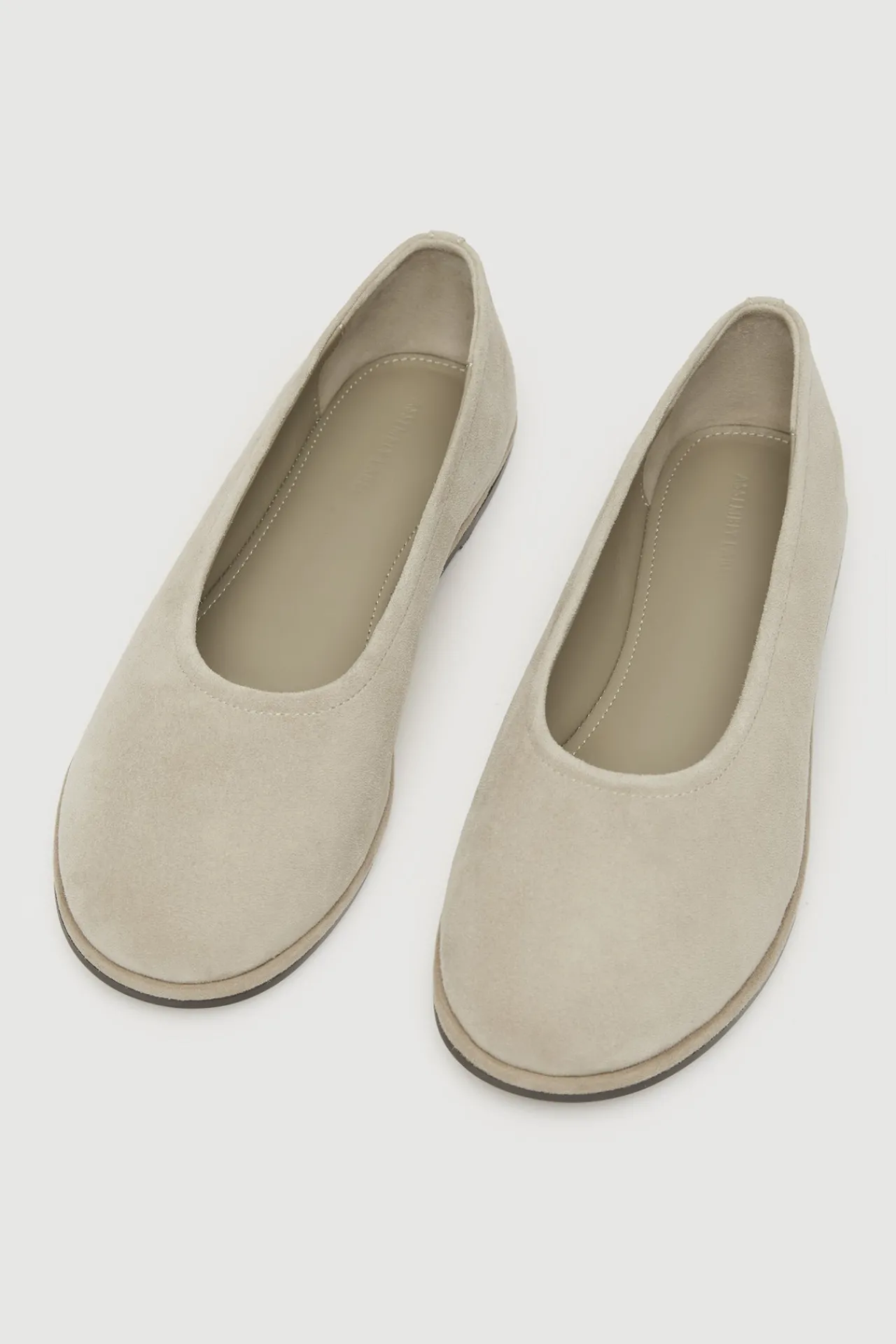 Kate Suede Flat^Assembly Label New