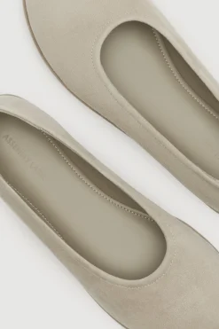 Kate Suede Flat^Assembly Label New