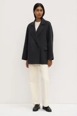 Katya Double Breasted Wool Coat^Assembly Label Clearance