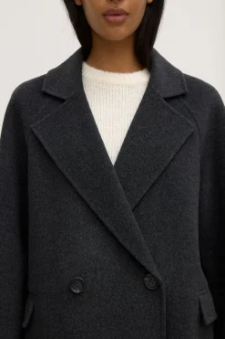 Katya Double Breasted Wool Coat^Assembly Label Clearance