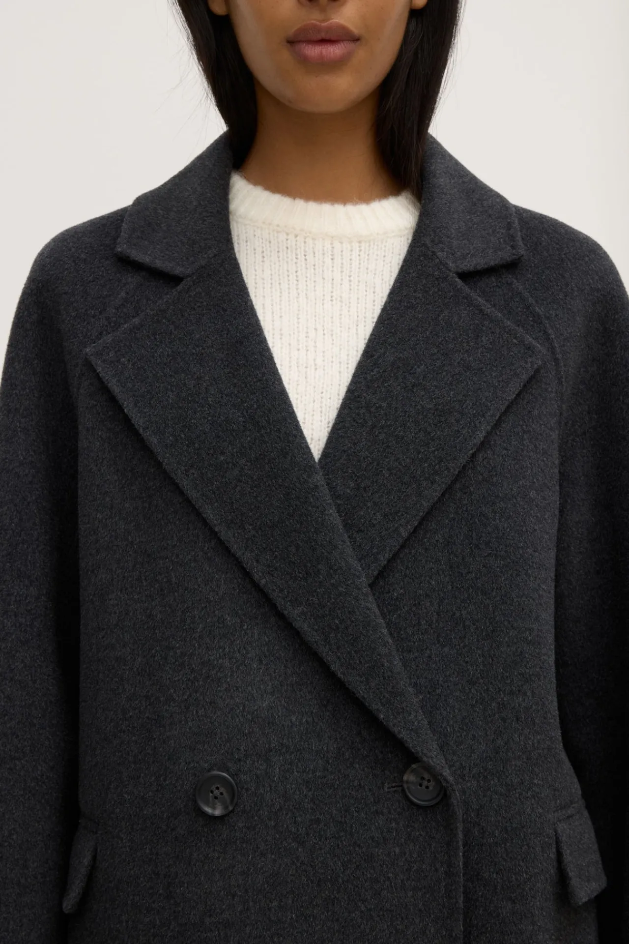 Katya Double Breasted Wool Coat^Assembly Label Clearance