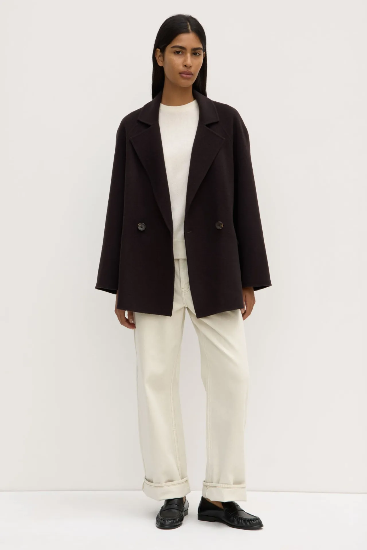 Katya Double Breasted Wool Coat^Assembly Label Discount