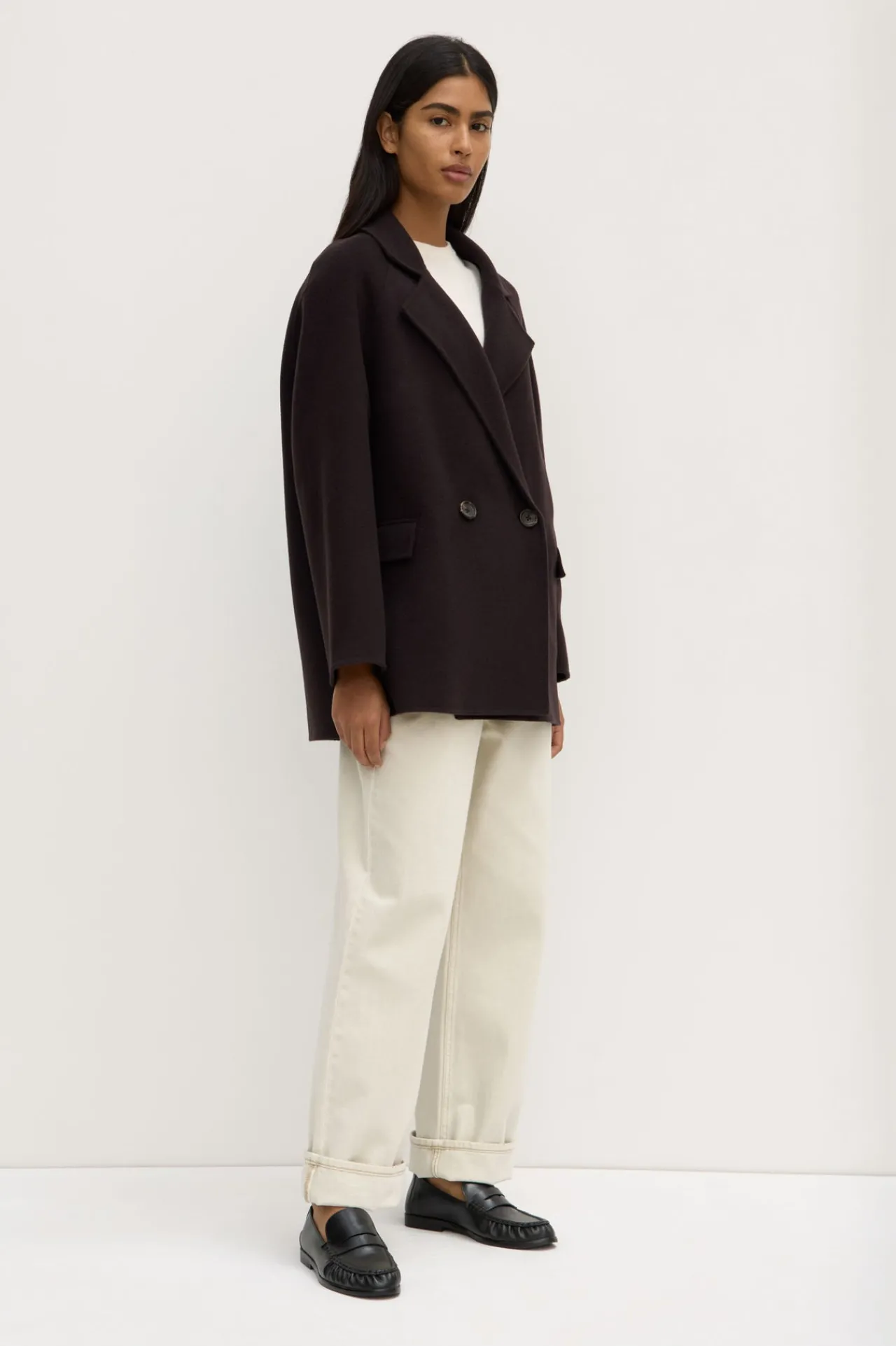 Katya Double Breasted Wool Coat^Assembly Label Discount