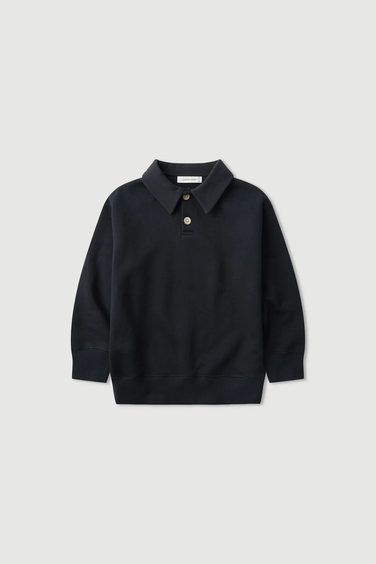 Kids Fleece Polo^Assembly Label New