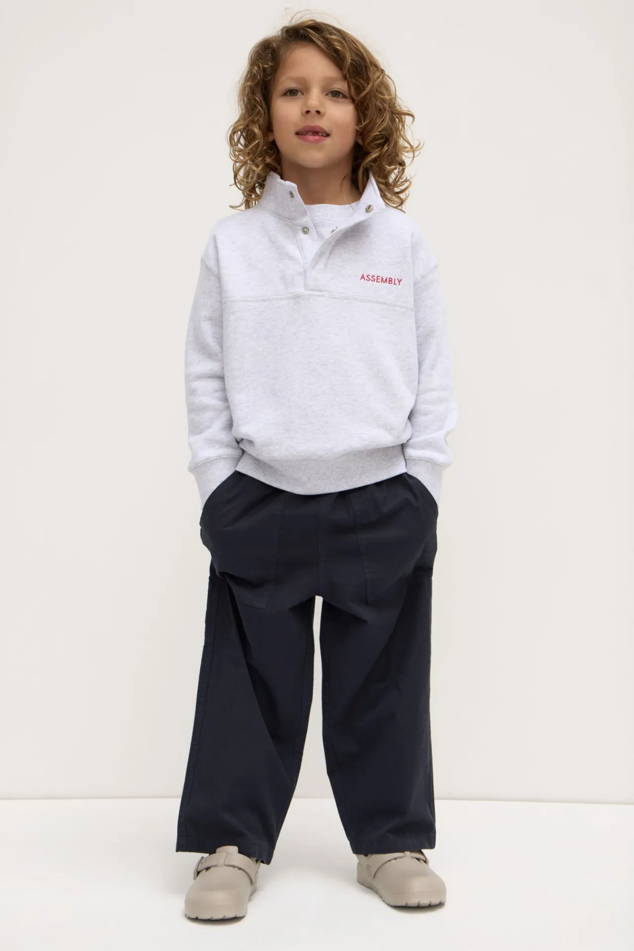 Kids Pax Fleece^Assembly Label New