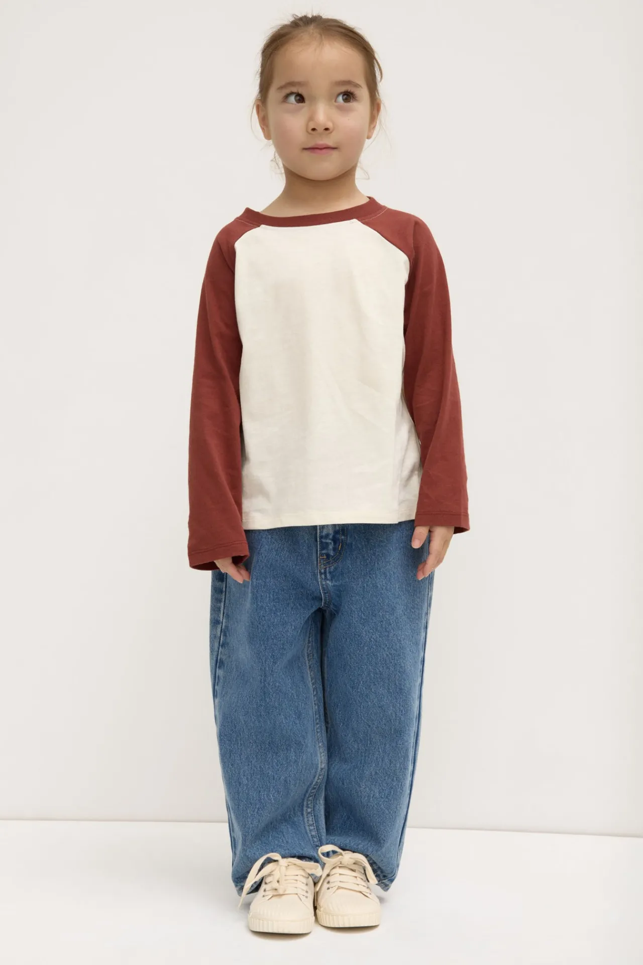Kids Raglan Long Sleeve Tee^Assembly Label Clearance