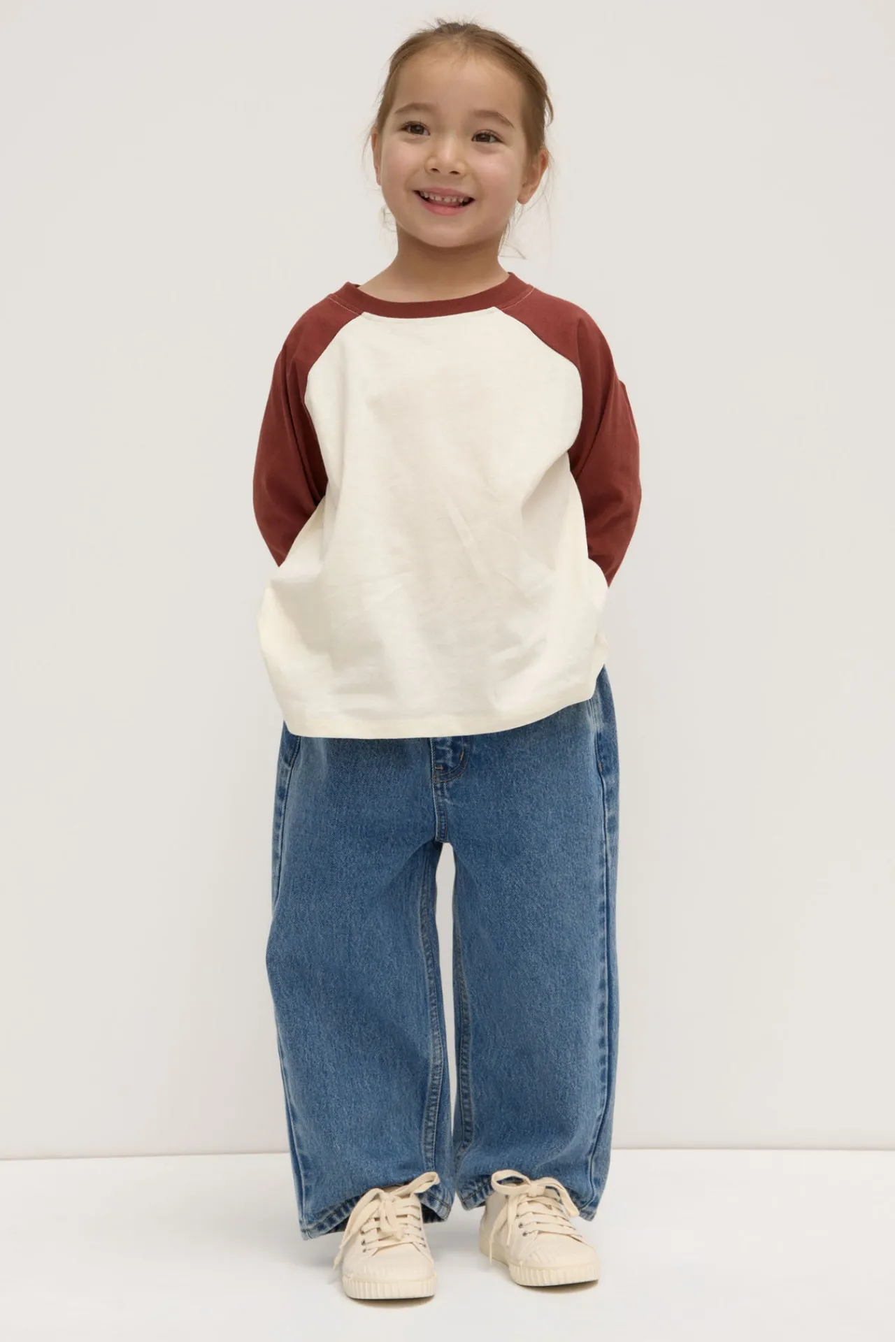 Kids Raglan Long Sleeve Tee^Assembly Label Clearance