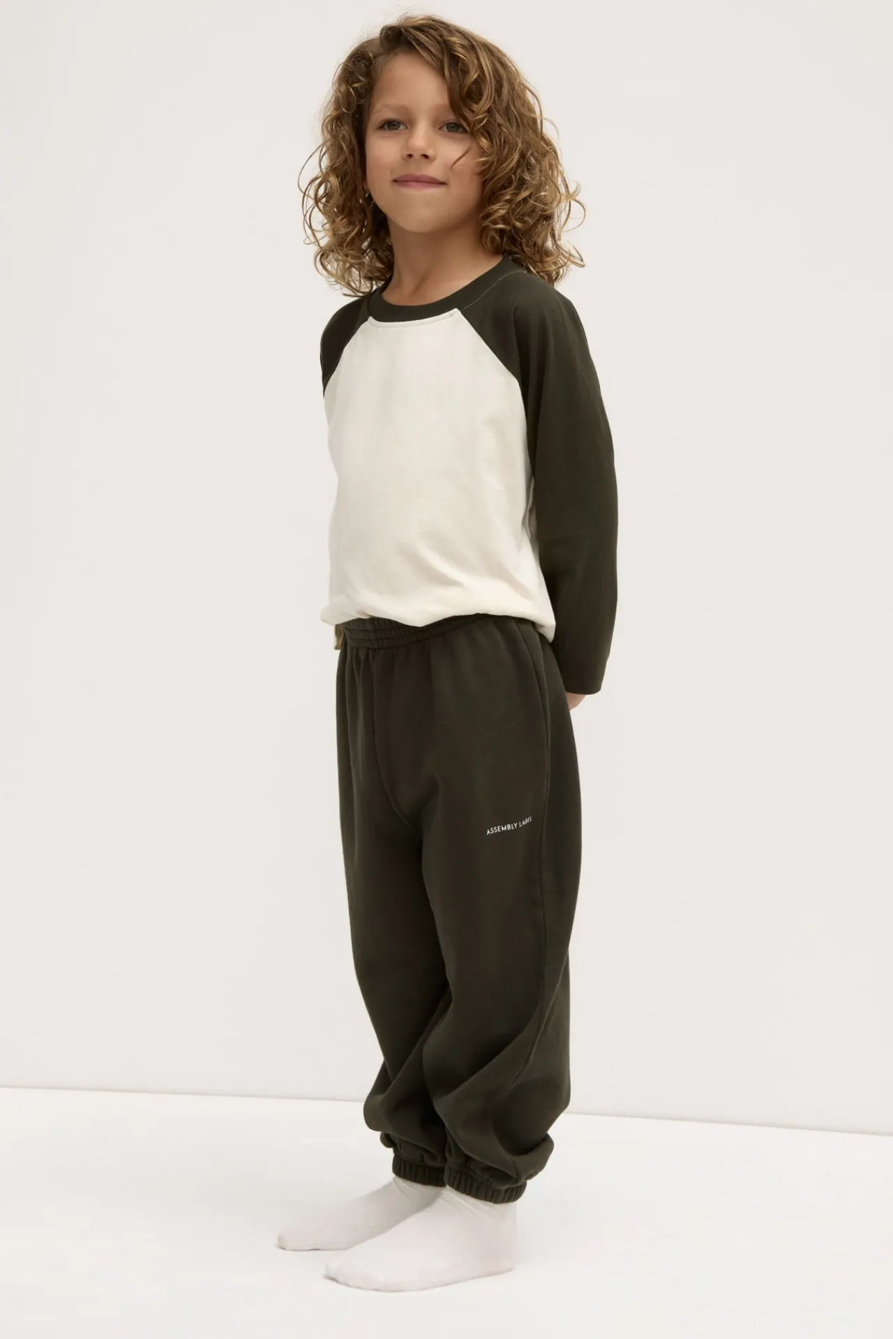 Kids Raglan Long Sleeve Tee^Assembly Label Discount