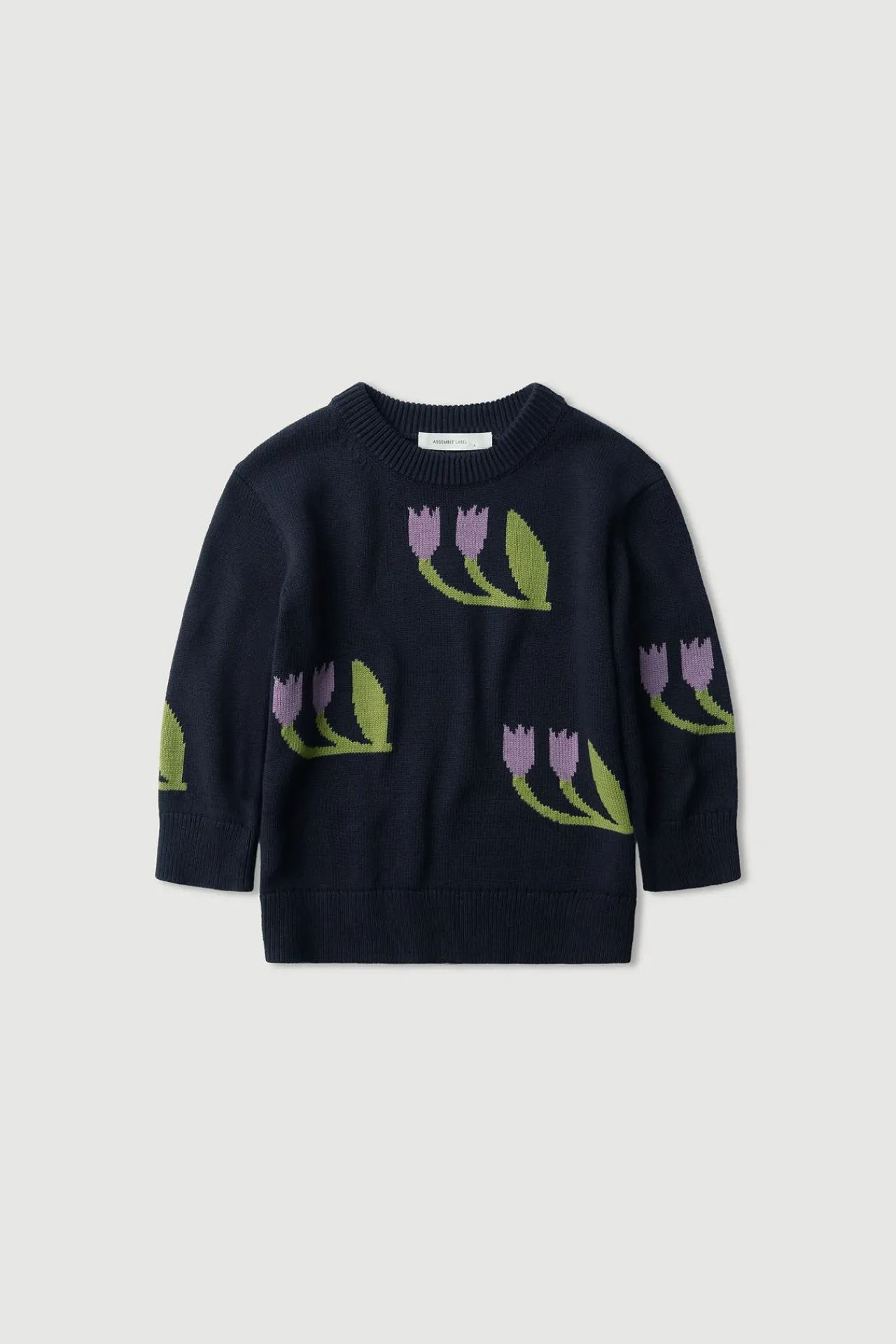 Kids Tulip Intarsia Knit^Assembly Label Discount